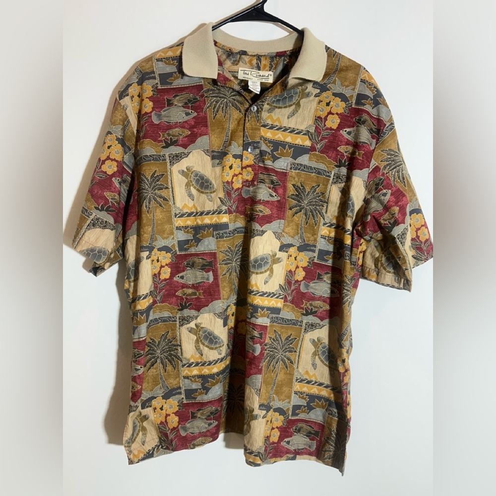 Tori Richard Vintage Hawaiian Large Short Sleeve 3 Button Shirt Chest: W24 x L30